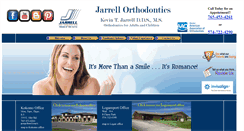 Desktop Screenshot of jarrellortho.com
